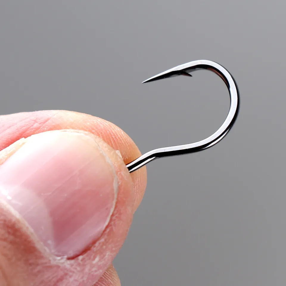 Cheap 12Pcs/Pack Automatic Flip Automatic Flipping FishHook Barbed Fish  Hooks Freshwater Fish