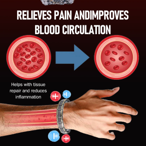 Magnetic Therapy Bracelet Mens Detachable Dragon Pattern Bracelet Health Energy Bangle Male Gift