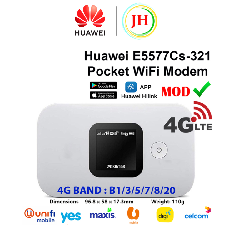 100 Original Huawei E5577 E5577CS321 unlimited share data *** Mod