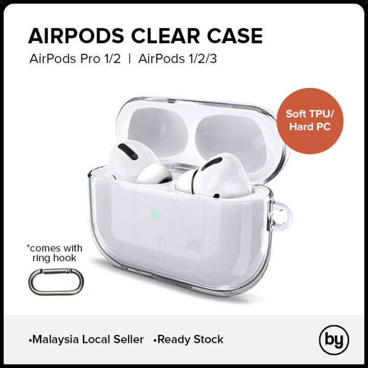 TPU case with hook for AirPods Pro 2