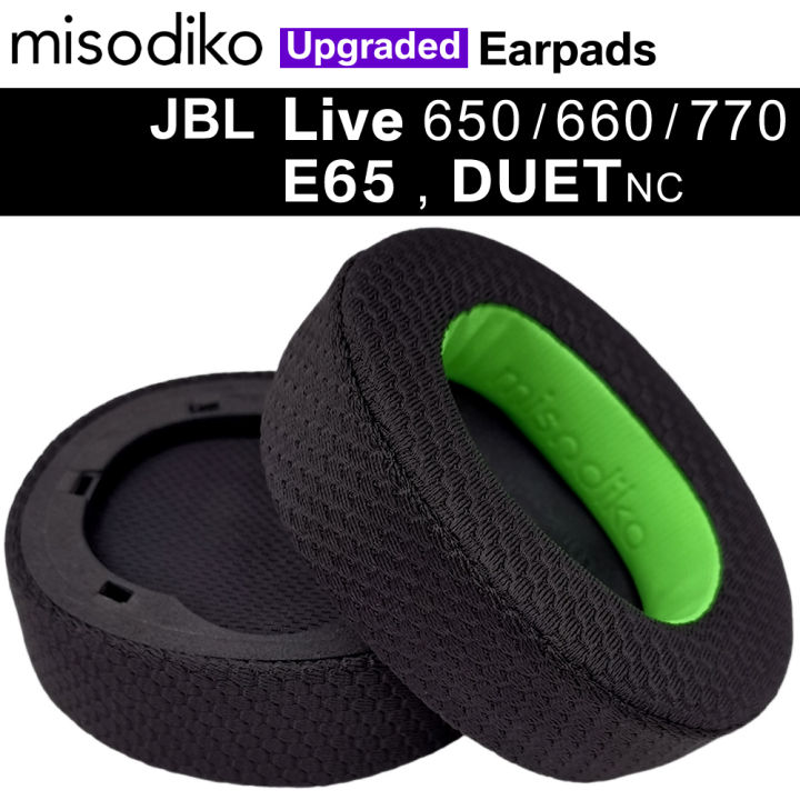 misodiko Upgraded Earpads Replacement for JBL Live 650/ 660/ 770, E65