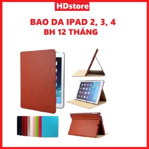 bao da kaku cho ipad 2 ipad 3 ipad 4 giá rẻ từ tính tắt mở cảm ứng máy tích hợp chân đế