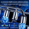 【ชาร์จเต็มใน 5 วินาที 】เติมลมยางแบบพกพา เติมลมรถยนต์ที่สูบลมรถยนต์ การวัดแรงดันที่แม่นยำ หัวฉีดแก๊สแบบเร็ว การหยุดเต็ม ปั๊มสูบลมไฟฟ้า ปั๊มลมไฟฟ้า ที่เติมลมรถ ติดรถยนต์ปั้มลม เติมลมรถยนต์ ปั๊มลมไฟฟ้าติดรถยนต์）Portable Electric Air Pump. 