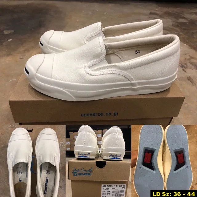 Converse jack purcell slip on sale x beams