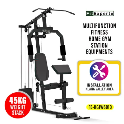[INSTALLATION] SellinCost FEXPERT FWM 14in1 45kg / 63kg Single Way Home Gym Station Gym Equipment Set With Preacher Pad Lat Pull 2Yr Warranty Weight Lifting Multi functional Fitness Workout Press Machine Alat Gym di Rumah HG1W6010 HG1W6500 家用健身锻炼站