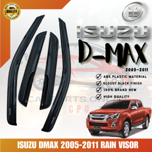 CPO RAIN VISOR ISUZU D-MAX 2005 2006 2007 2008 2009 2010 2011 (THICKNESS 1.8MM) HIGH QUALITY (6610)