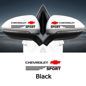 2PCS Car Styling Rearview Mirror Decoration Sticker Vinyl For Chevrolet Cruze Colorado Aveo Optra Captiva Sail Sonic Orlando Trailblazer Trax Tracker Zafira Spark Malibu Camaro Corvette Spin ﻿