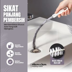 Sikat Pembersih Saluran Pipa Air Wastafel Mampet