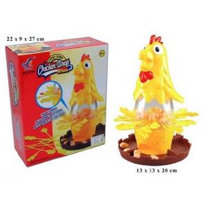 Chicken Drop เกมส์ถอนขนไก่ เสริมสร้างพัฒนาการ ทักษะการสังเกตุ ของเล่นครอบครัว เกมส์ฝึกสามธิ และเสริมทักษะ การวางแผน TY140