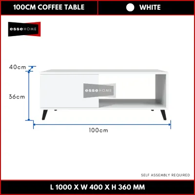 EsseHome 6ft 5ft 4ft TV Cabinet TV Console Living Table Meja TV Kabinet TV
