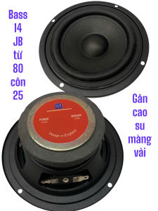 Loa bass 14cm MARTIN gân cao su - từ 80 côn 25 - giá 1 cái - loa trợ lờ