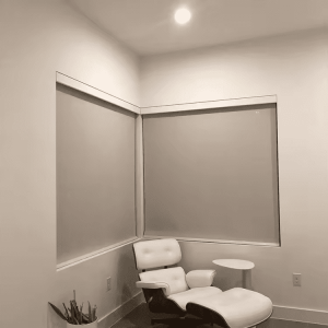 Blackout PVC waterproof windproof motorized roller blinds roller shades curtain for ho