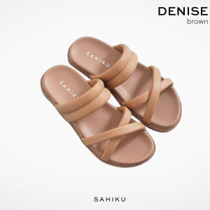 SAHIKU – Denise Sandal Flat Casual Wanita|| Sendal Teplek perempuan || Sandal Santai cewek