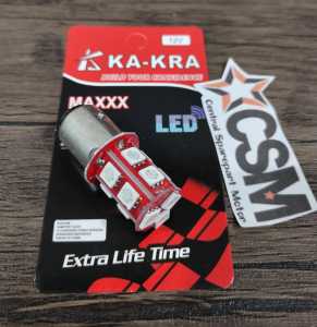 Lampu stop rem 13 LED Merah Flash 13 LED Mata Motor Mobil bohlam stop belakang Universal Ka-kra