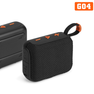 GO4 ลำโพงบลูทูธแบบพกพาขนาดกะทัดรัด กันน้ำระดับ IP67 ใช้งานนานสูงสุด 5 ชั่วโมง