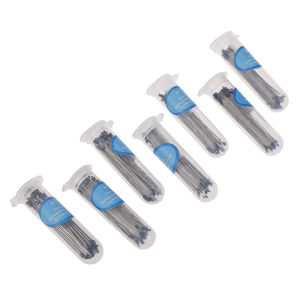 XYJ Flash Sale Home เข็มสเตนเลสสำหรับตรวจแมลงเข็ม100ชิ้นสำหรับการทดลองทางทันตกรรมของโรงเรียน