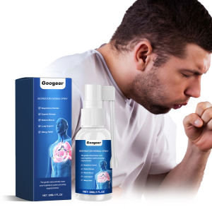 【Ready Stock】Googeer  Herbal Oral Spray Refreshing Soothing Clear Breath Mint Loquat Grape Vitamin B1 For Smog Dust Daily Use 30ml