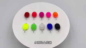 10 cái câu cá cơ động kẹp dây dây KEEPER Máy câu ngang câu cá kẹp dây khóa Clip phụ kiện câu cá