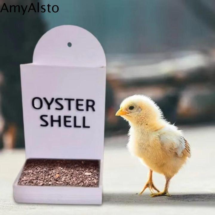 Picture of AMYALSTO Creative Chicken Feeder Trough Wide Mouth Hanging Coop Feeding ...