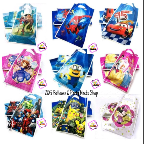 Loot Year Old Boy Party Bag Ideas RAINBOW STRIPE BRIGHT PARTY