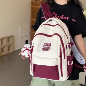 BESTOUR Large Capacity Backpack Waterproof Lightweight Student Bag Leisure Durable Computer Bag Travel