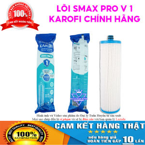 Bộ lõi lọc nước thô 123 SMAX Pro V Karofi chính hãng thế hệ mới