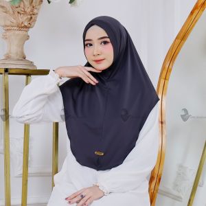 bergo instan jersey premium/hijab instan bergo penguin non pet trbaru/kerudung hamidah /sporty daily