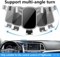 Car Phone Holder for Toyota Highlander 2014 2015 2016 2017 2018 2019 & Highlander Hybrid 2014-19 Auto Interior Accessories Cell Phones Mount Cellphone Mobile Cradle Charging Navigation Bracket. 