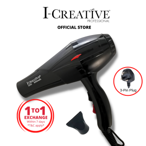 I-Creative 2500 Pengering Rambut 3000Watts Hair Dryer
