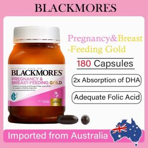 Blackmores Pregnancy & Breastfeeding Gold 180 Capsules development Valid until September 2027