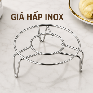 GIÁ ĐỠ HẤP TRỨNG ĐA NĂNG INOX 304 COMBO 2 CÁI | GIÁ HẤP MINI INOX CHO NỒI CƠM ĐIỆN NỒI HẤP LY CỐC ĐA NĂNG