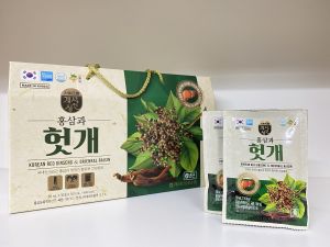 CHÍNH HÃNG Hồng sâm bổ gan NongHuyp Hàn Quốc dạng nước hộp 30 gói x 50ml - giúp thải độc gan thanh lọc cơ thể giảm mụn trứng cá nóng trong người