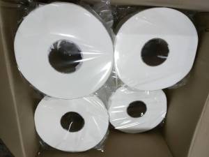 กระดาษทิชชู่ม้วนห้องน้ำ Jumbo roll 2ชั้น - ม้วนใหญ่ 250-300 เมตร - หนา 2 ชั้น - 12 ม้วนต่อลัง - คุณภาพดี - สะดวกในการใช้งาน