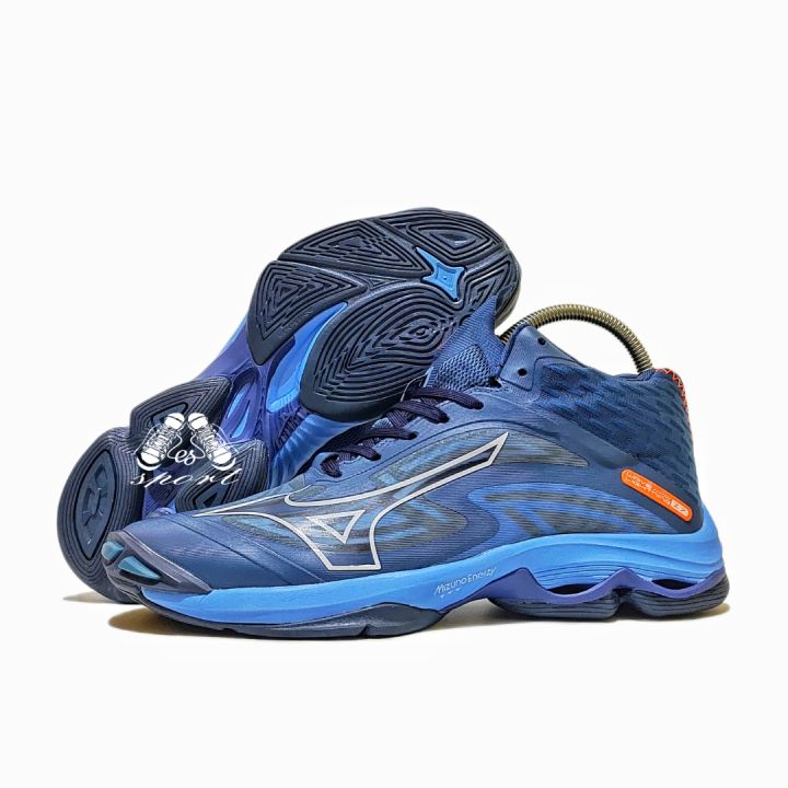 sepatu volly mizuno wlz 7 mid sepatu voli mizuno wave lightning z 7 mizuno wave thunderblade Lazada Indonesia