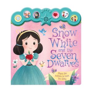 Snow White And The Seven Dwarfs Sound Book With 6 Press Buttons To Hear The Story (Hardcover)