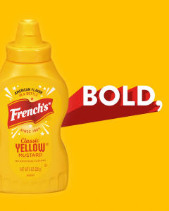 เฟร้นช์ส คลาสสิค เยลโล่ มัสตาร์ด 226 กรัม Frenchs Classic Yellow Mustard 226 g