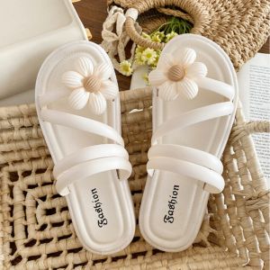 Ready Stock Sunflower Ladies Slippers Women Sandals Selipar Perempuan 太阳花女拖鞋凉鞋