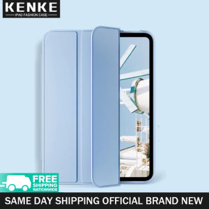 KENKE iPad Case Silicone soft cover for iPad Air 2 Case Rebound Slim Smart Case with Auto Sleep/Wake [Viewing/Typing Stand Mode] [Flexible TPU Back with Rubberized Cover]