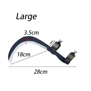 Multifuntional Portable Grass Sickle Cutter Head Wheat Lawn Mower Gardening Grass Farm Scythe Sickle Garden Tools Manganese Steel Double-sided Sharpening Sickle