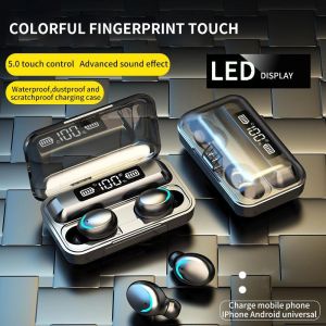 TWS F95 headset bluetooth HIFI BASS music telfon gaming earphone with mic