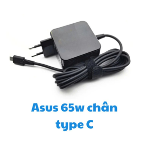 Sạc Laptop Asus 65W Sạc ASUS Type C Sạc Nhanh An toàn Bảo Hành 12 tháng - Lỗi 1 Đổi 1