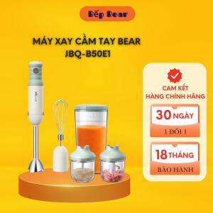 Máy Xay Cầm Tay Mini Bear JBQ-B50E1 Máy Xay Sinh Tố Cầm Tay Máy Xay Đa Năng Bản Quốc Tế BH 18 Tháng
