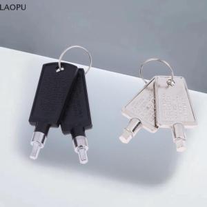 🎉【Low price】🎉LAOPU 2Pcs Freezer Refrigerator Door Key Lock Pentagon Keys Part Accessories For Haier