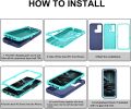 Asuwish Phone Case for LG G8 ThinQ Cell Cover Hybrid Rugged Shockproof Hard Drop Proof Full Body Slim Heavy Duty Mobile Accessories LGG8 Thin Q G 8 LG8 G8thinq LGG8thinq 8G Women Men Blue. 