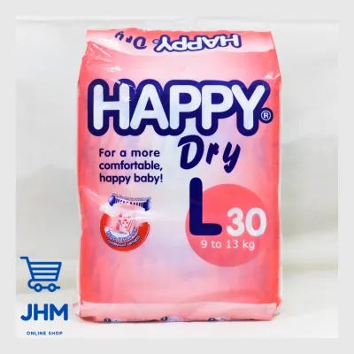 HAPPY DRY [LARGE] 30 PCS