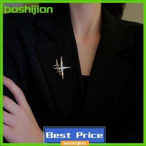 bashijian Simple Personality Star High-end Sense Brooch Cute Trendy Design Corsage Fashion Pin For Evening Banquet Suit Emblem Jewelry