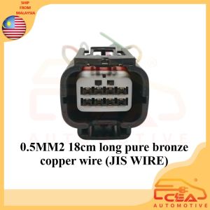 1PCS  8 PIN HONDA CITY GM6 V SPEC DASH 125 FI VARIO 125 150 V1 HEAD LAMP SOCKET 8pin