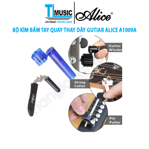 Chính Hãng Alice A1009A - Bộ Kìm Bấm Tay Quay Thay Dây Guitar Ukulele Cao Cấp (Giao Màu Ngẫu Nhiên) - Thăng Long Music