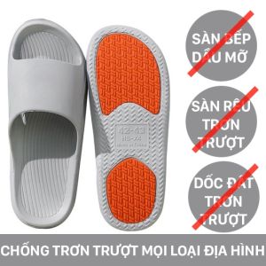 Dép chống trơn trượt HS-X4  môi trường sàn trơn trượt phù hợp người già phụ nữ có thai