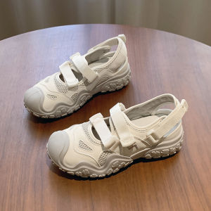 Free Shipping Thick-Soled Closed-Toe Roman Sandals For Women Spring/Summer Outdoor Wear 2026 New Style Breathable Versatile With Hollow Design Sporty And Featuring A "Dad Shoe" Style